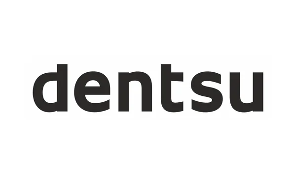 Logo van Dentsu