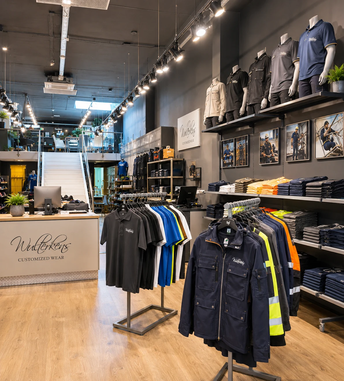 Professionele bedrijfskleding en bedrukking door Wulterkens Customized Wear