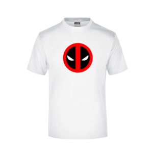 Deadpool T-Shirt Wit