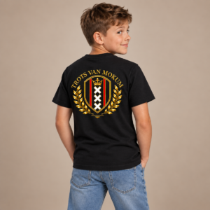 Trots van Mokum Schild Goud Kinder T-shirt