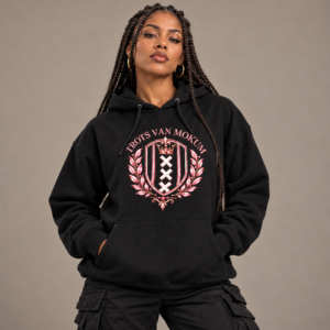 Trots van Mokum Wapen Roze Hoodie