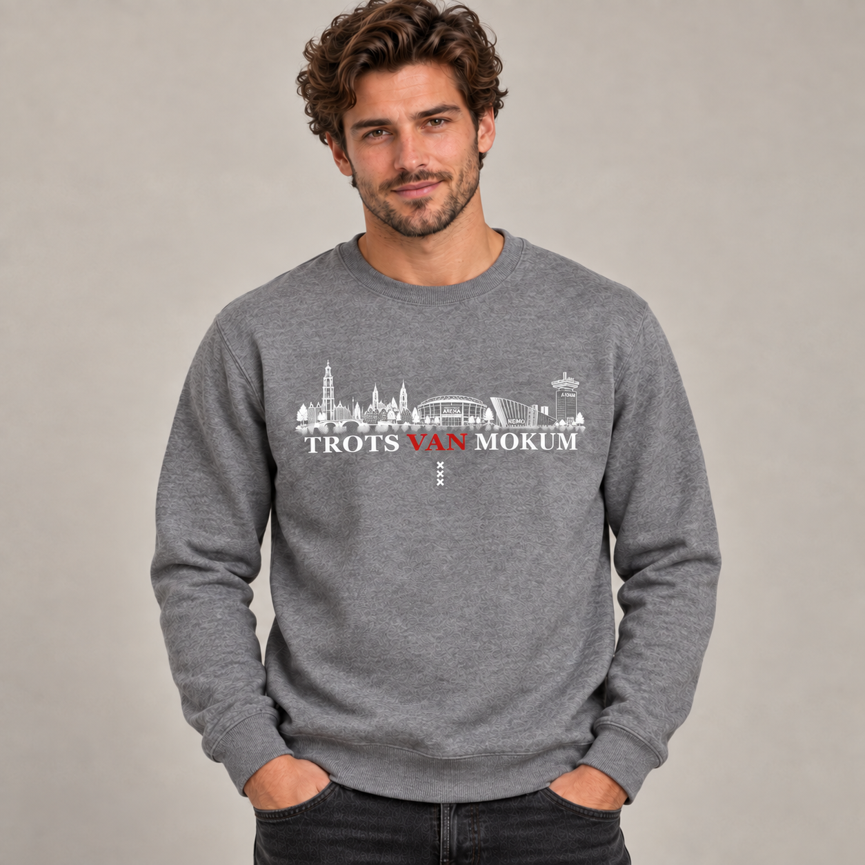 Trots van Mokum Skyline Sweater